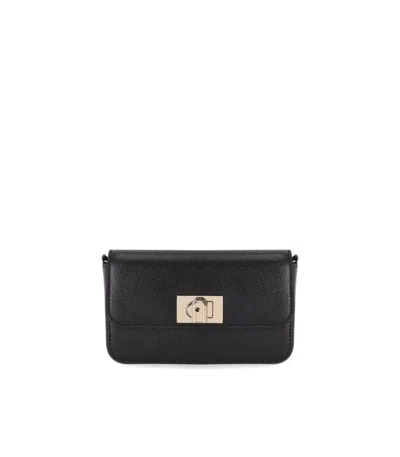 Furla 1927 Mini Black Crossbody Bag