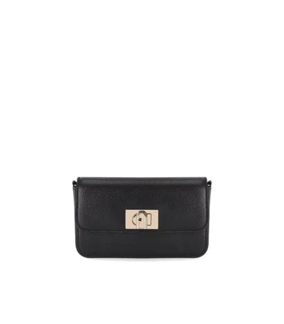 Furla 1927 Mini Black Crossbody Bag