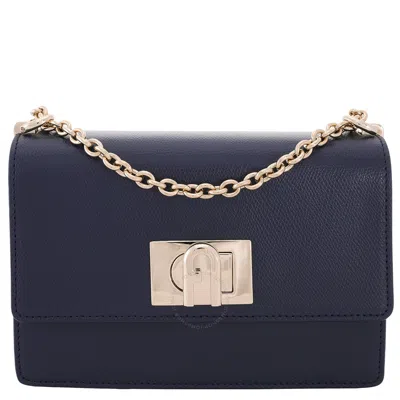 Furla 1927 Mini Crossbody Bag In Blue