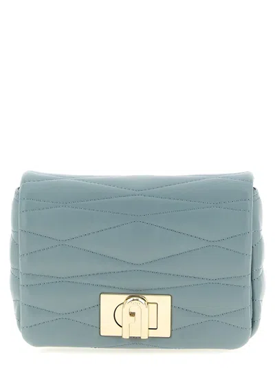 Furla 1927 Mini Crossbody Bag In Blue