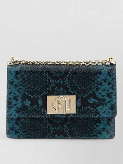 Furla 1927 Mini Crossbody Bag Chain Detail In Pattern