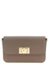 Furla Grey 1927 Mini Shoulder Bag In Gray
