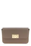 Furla Grey 1927 Mini Shoulder Bag In Gray