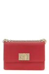 Furla Mini Chain Strap Crossbody Bag In Red