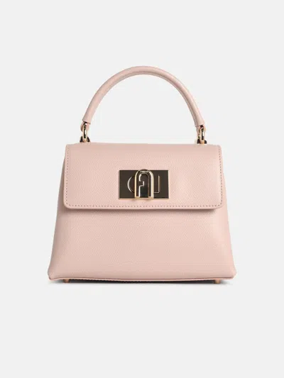 Furla '1927' Mini Handbag In Pink Leather