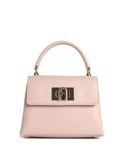 Furla 1927 Mini Handbag In Pink Leather