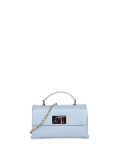 Furla 1927 Mini Handbag In Light Blue