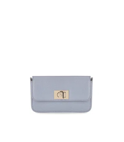 Furla 1927 Mini Nuvola Crossbody Bag In Blue