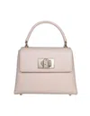 Furla Top Handle In Leather Color Ballerina In Blush Pink