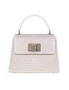 FURLA 1927 MINI TOP HANDLE IN VELVET WITH APPLIED STRASS