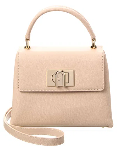 Furla 1927 Mini Top Handle Leather Satchel