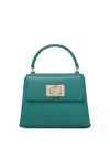 Furla 1927 Mini Tote Bag In Green