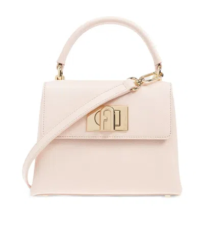 Furla 1927 Mini Tote Bag In Light Pink