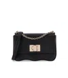 Furla 1927 Mini Wave Black Crossbody Bag In Nero