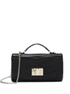 Furla 1927 Quilted Chain Mini Bag In Black