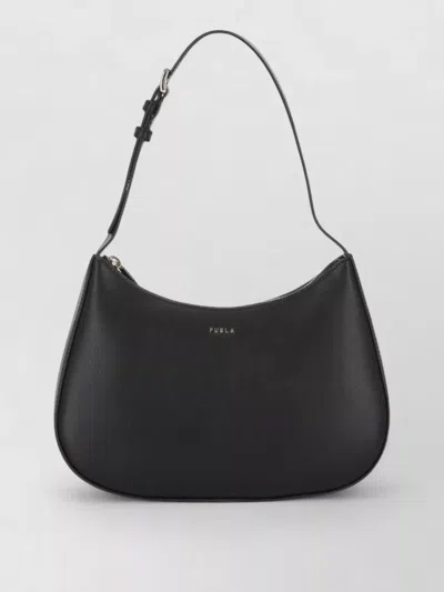 Furla Logo-detail Shoulder Bag In White