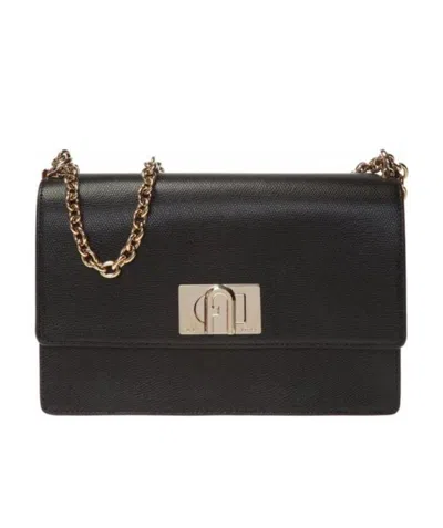 Furla 1927 Shoulder Bag In Gold Tone