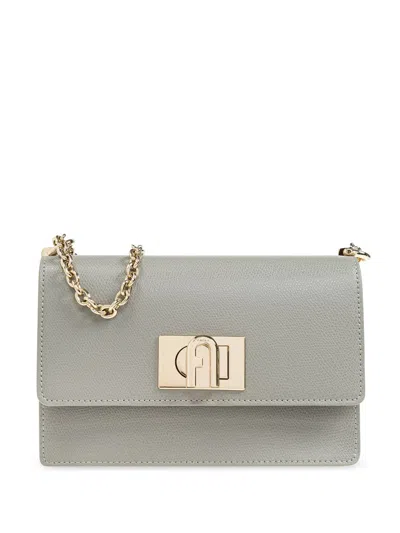 Furla 1927 Mini Crossbody Bag In Grey