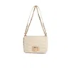 Furla 1927 Small Crossbody Bag In Cream Leather In Neutral