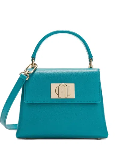 Furla 1927 Top-handle Mini Bag In Blue