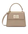 Furla 1927 Tote Bag In Stucco Gray