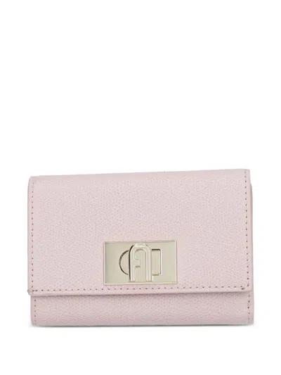 Furla 1927 Twist-lock Wallet In Pink