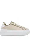 Furla 50mm Nuage Lace-up Platform Sneakers In White