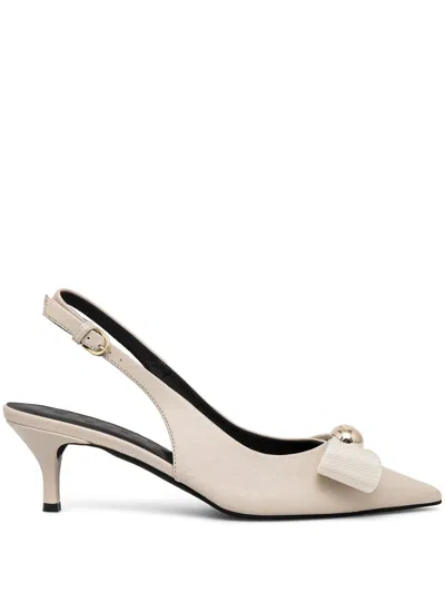 Furla 50mm Sfera Pumps In Neutrals
