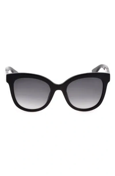 Furla 52mm Oversized Sunglasses In Black