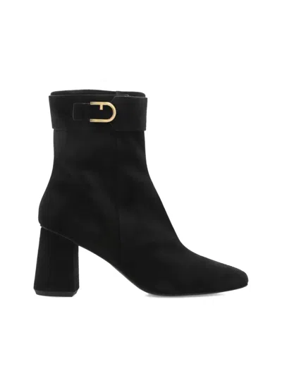 Furla 80mm Chic Ankle Boots In Black