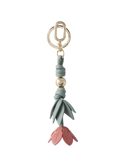Furla Allegra Keyring In White