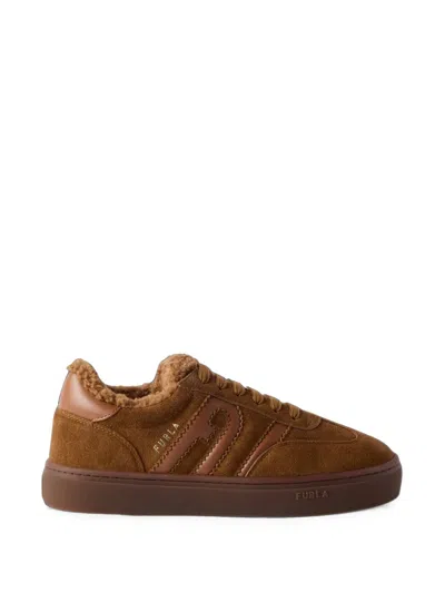Furla Allegra Tennis In Brown