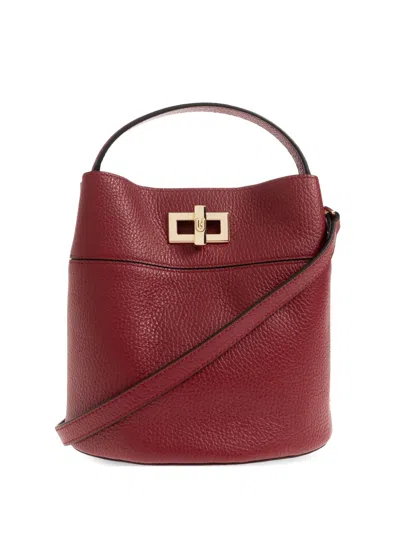 Furla Amelia Leather Tote Bag In Purple