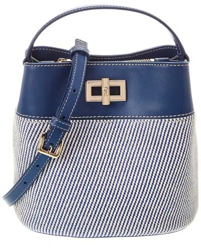 Furla Amelia Mini Leather Bucket Bag In Multi