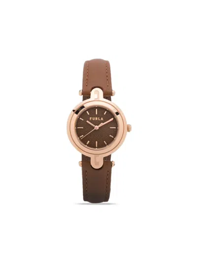 Furla Arch-bar 28mm In Brown