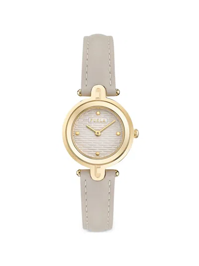 Furla Arch-bar 28mm Watch In Gray
