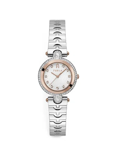 Furla Arch-bar 28mm Watch In Metallic