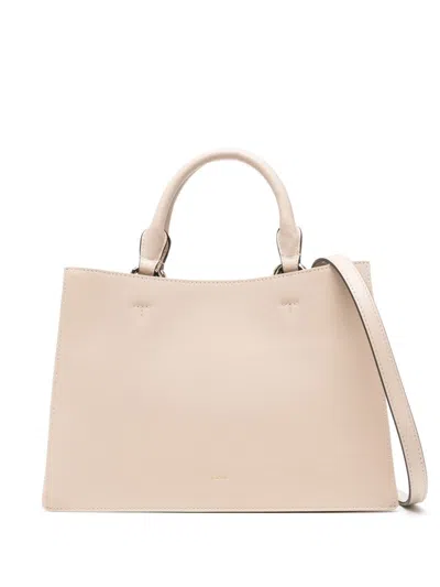 Furla Arcosfera-detail Tote Bag In Beige
