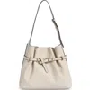Furla Aura Belted Leather Shoulder Bag