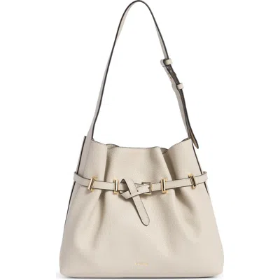 Furla Aura Belted Leather Shoulder Bag