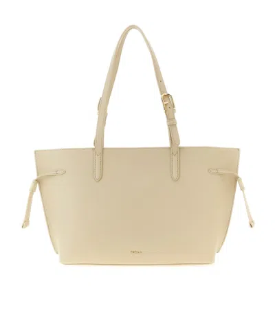 Furla Ava M Shoulder Bag In White