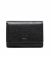 Furla Babylon M Compact Wallet In Black