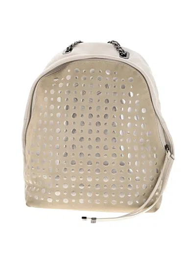 Pre-owned Furla Backpack In Ivory