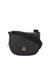 Furla Shoulder Bags With Adjustable Strap And Gold-tone Hardware In Black