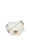 Furla Shoulder Bags With Adjustable Strap And Gold-tone Hardware In White