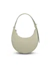 Furla Delizia Mini Bag In Sage Leather In Green