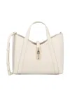 Furla Drop Xl Hobo Leather Bag Color Vanilla