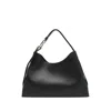 Furla Cloud Structured Hobo Bag With Metal Hardware In Black