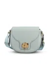 Furla Lotus Shoulder Bag In Blue