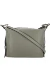 Furla Nuvola Sage Green Shoulder Bag In Green